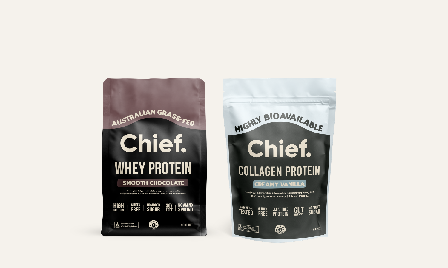 Whey Protein Powder range
